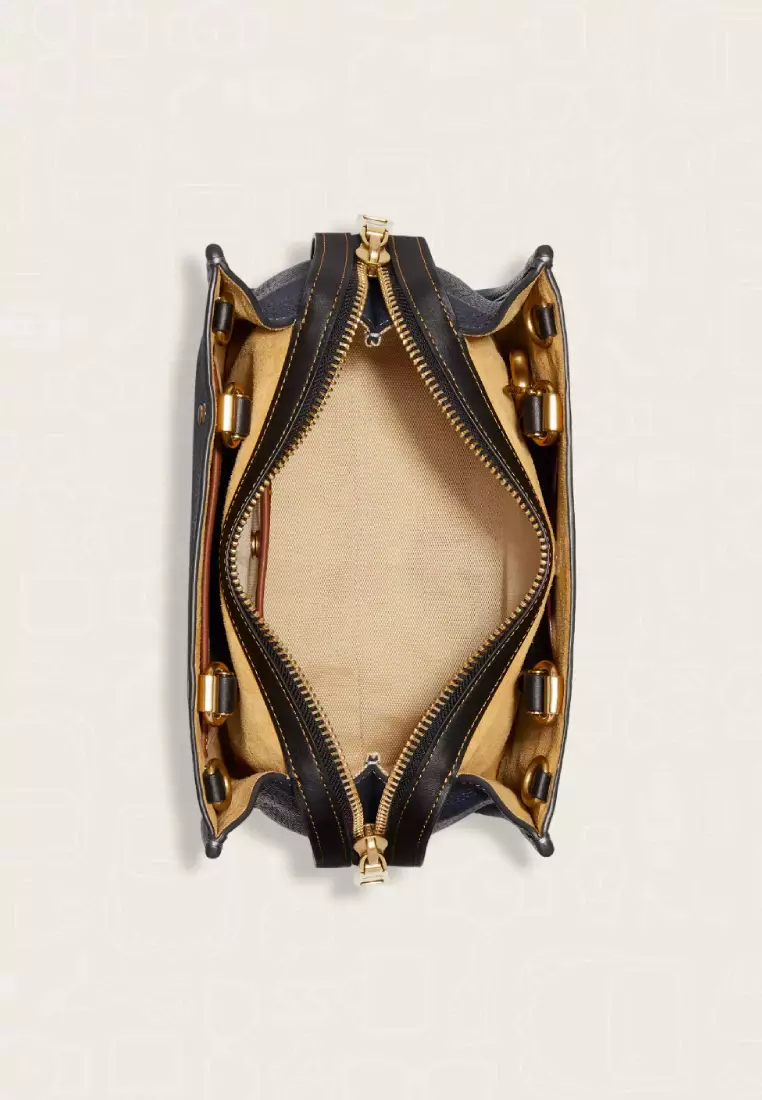 Coach Rogue Bag 25 In Regenerative Leather Dark Denim Multi