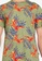 BLEND green and multi Leaf Print Crew Neck T-Shirt C3A89AACBC19F6GS_2