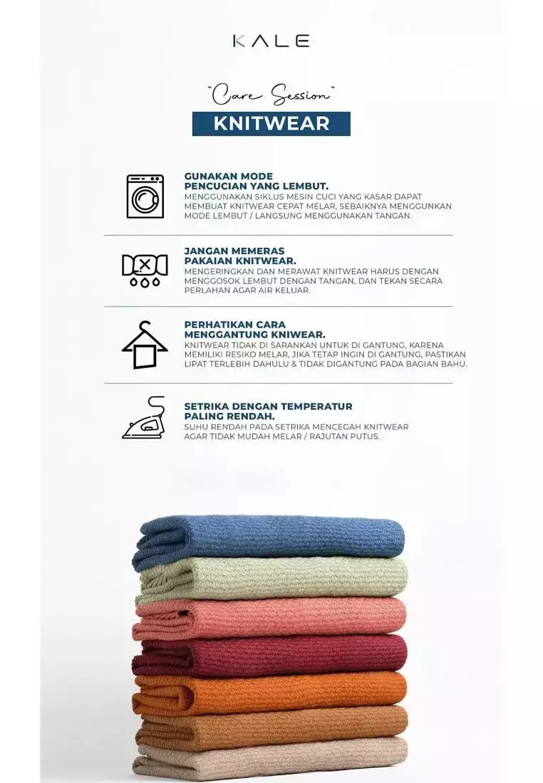Kale Ronald Army/ Polo Shirt rajut premium berbahan dasar cotton wool