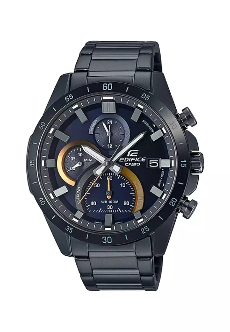 Buy Casio Casio Edifice EFR 571DC 2AVUDF Black Stainless Steel Men