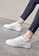 Twenty Eight Shoes white High Top Smart Causal Leather Sneakers RX6689 9F963SH981494FGS_6