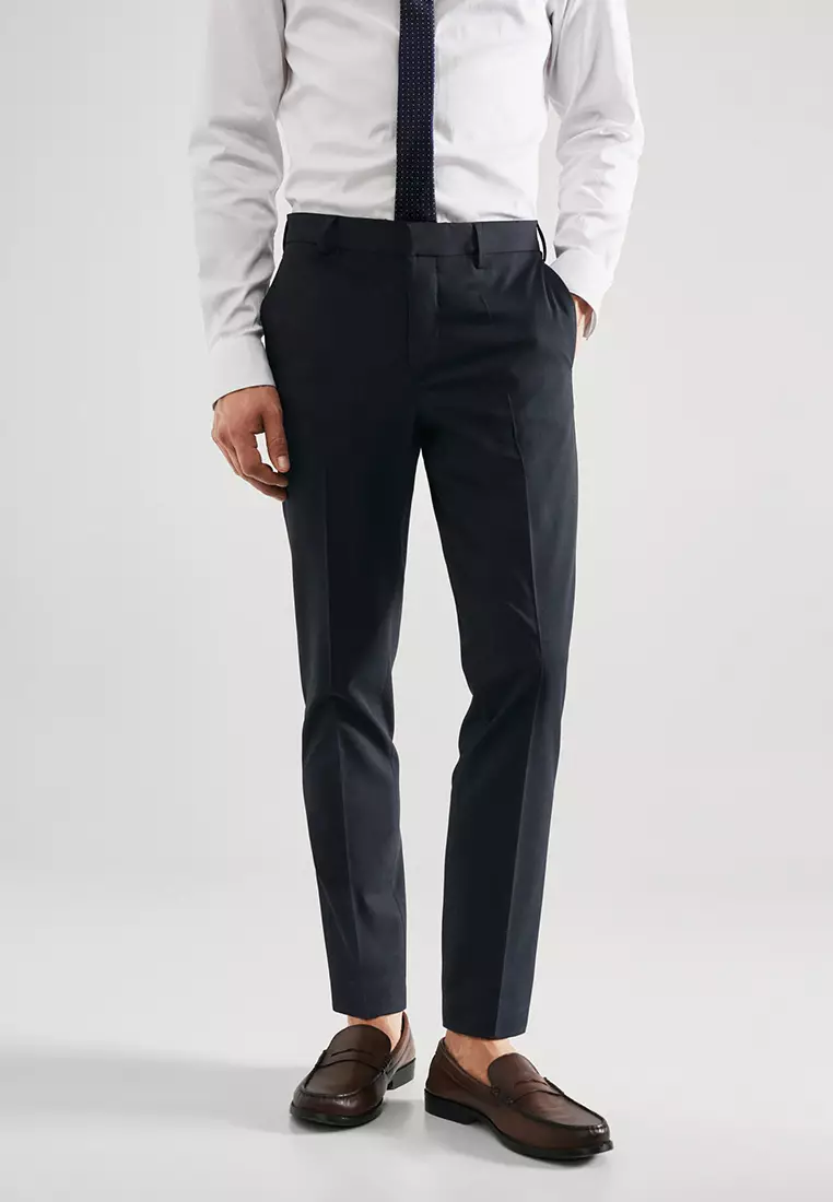 Plain Weave Suit Pants