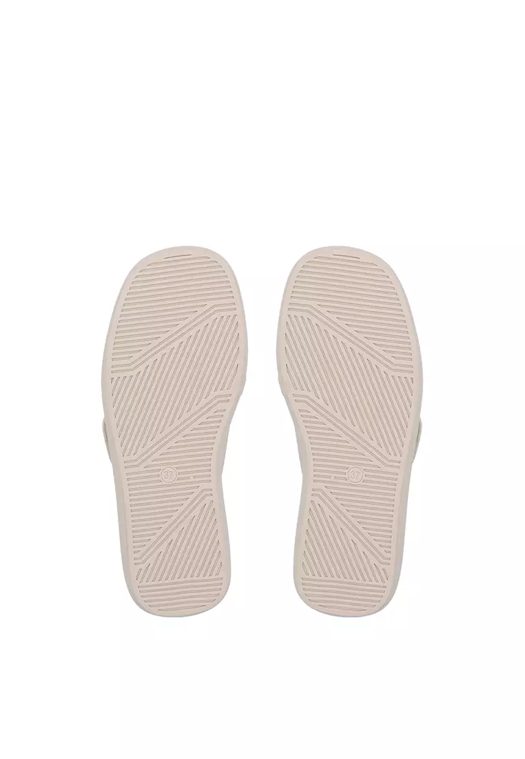 Dark Beige Luna Comfort Flats
