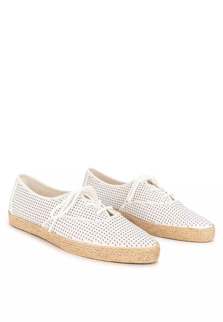 Champion Point Low Wave Perf Leather Jute Foxing Shoes