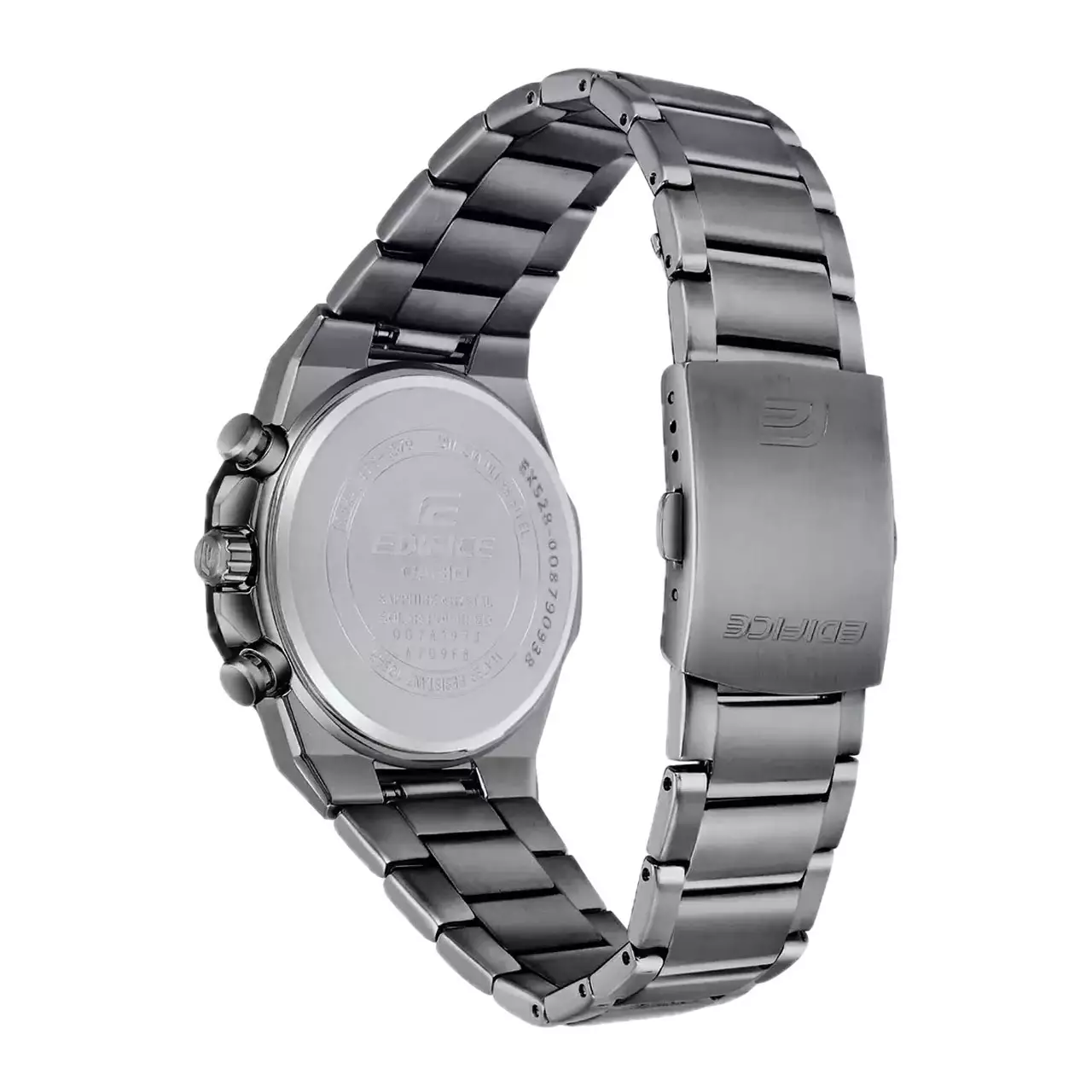Casio Edifice Jam Tangan Pria - Silver Grey - Stainless Steel - EFS-S570DC-1AUDF