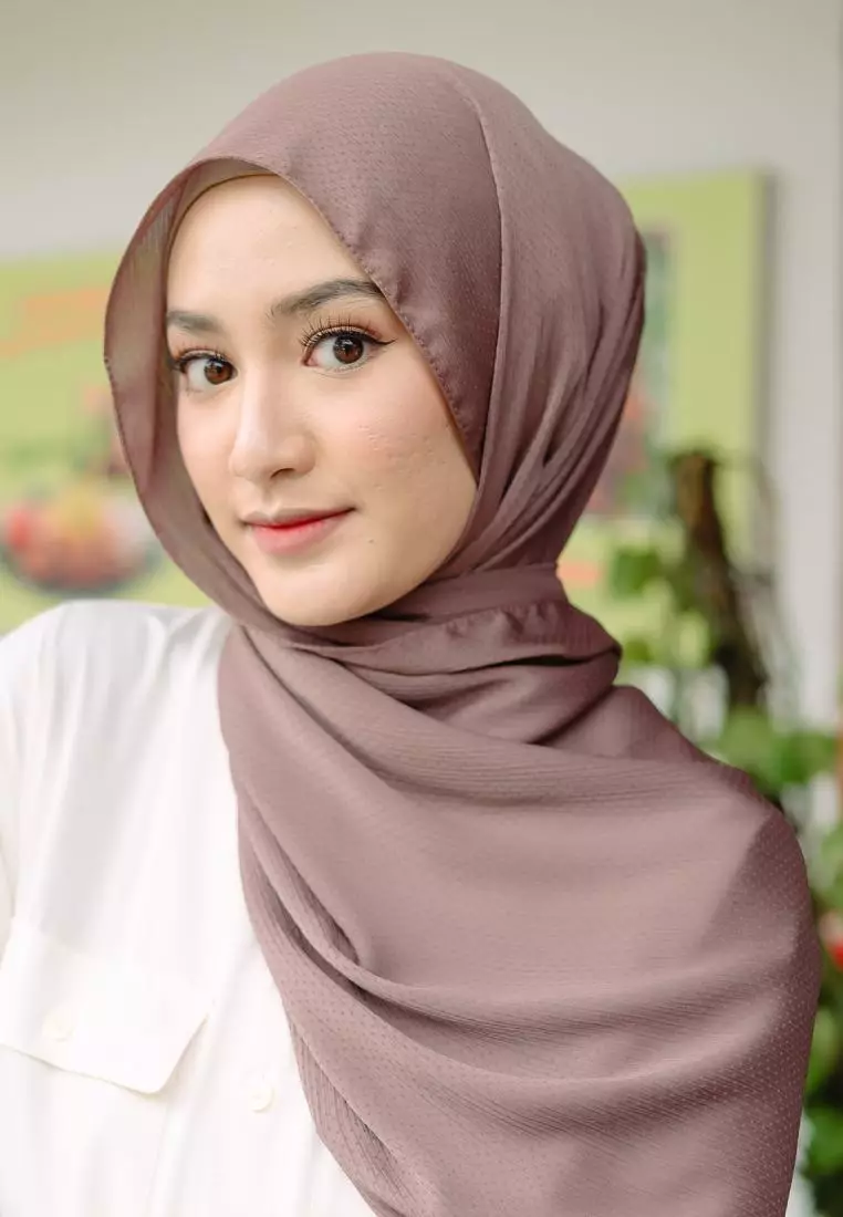 Asha Shawl (Pashmina Silk) Brownie