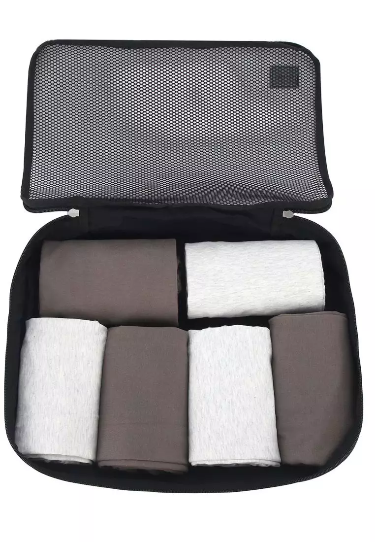 Crossing Waterproof Ripstop Nylon Packing Cube M - Black