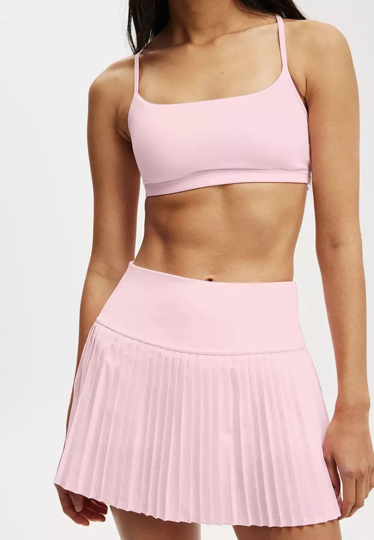 Shaped Pleated Skirt