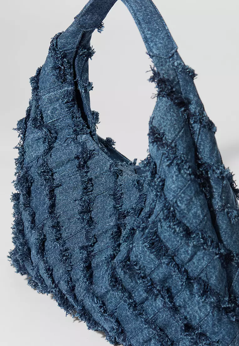 Braided Canvas Tote Bag