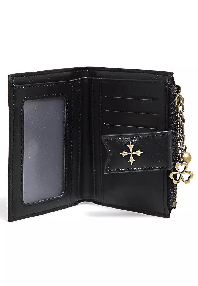 Dompet Lipat Wanita Model Pendek Short Wallet Mini Design Material Leather ORIGINAL