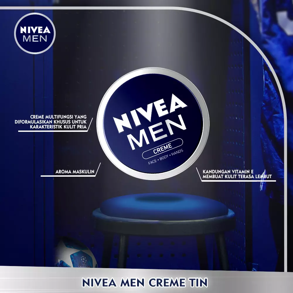 NIVEA MEN Crème Tin 30ml - Twin Pack