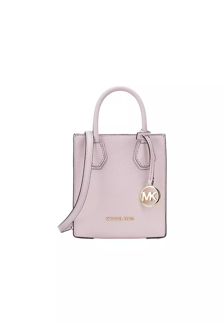 Michael Kors Super Small Solid Color Leather Lady s Handheld Strap Shopping Bag