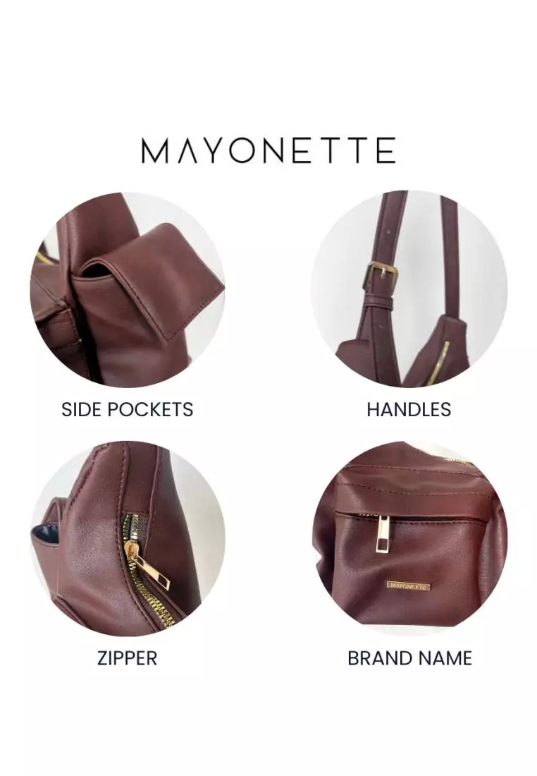 MAYONETTE Pocha Shoulder Bag - Tas Shoulder Wanita - Tas Fashion Wanita Terbaru Korean Style