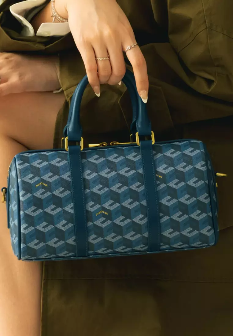 Christy Ng Enzo Mini Duffle Bag Blue