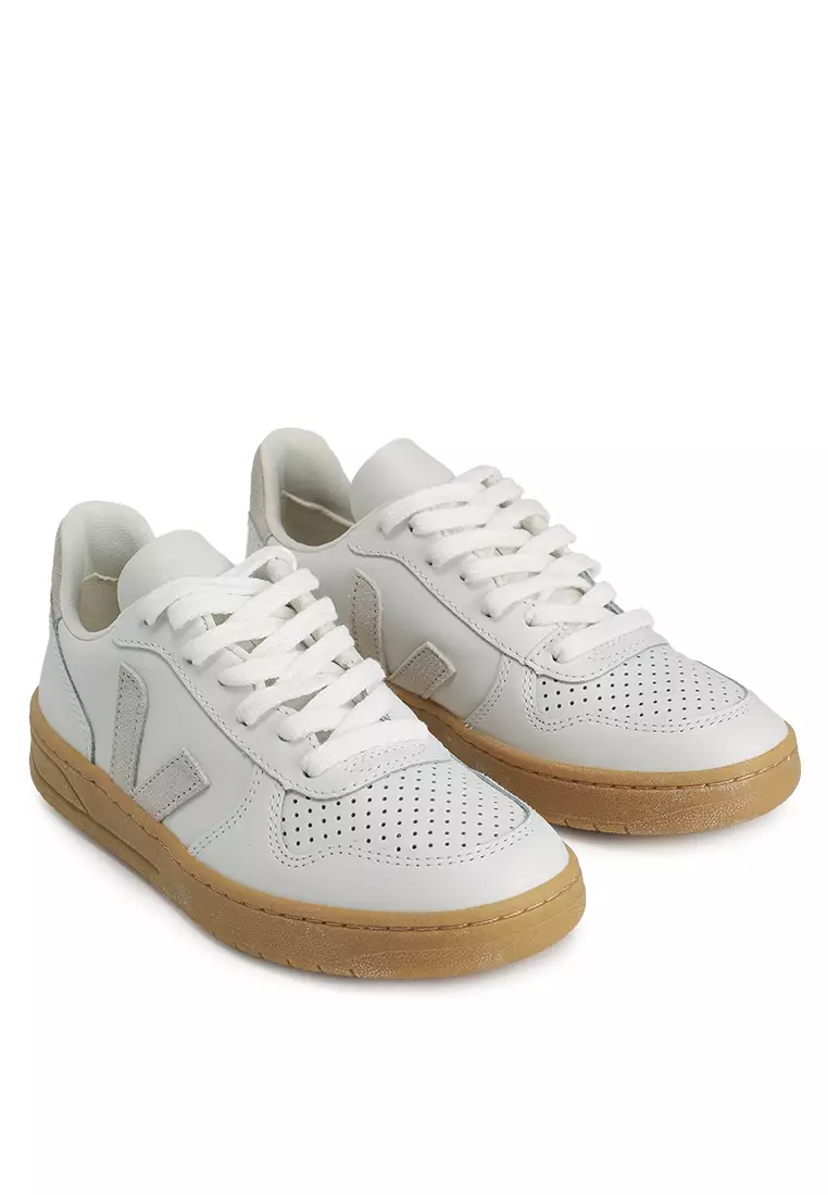 Extra White Natural Veja Schuhe Leder Buy Veja V-10 Leather