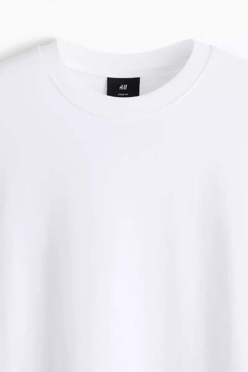 Loose Fit Long-sleeved jersey top