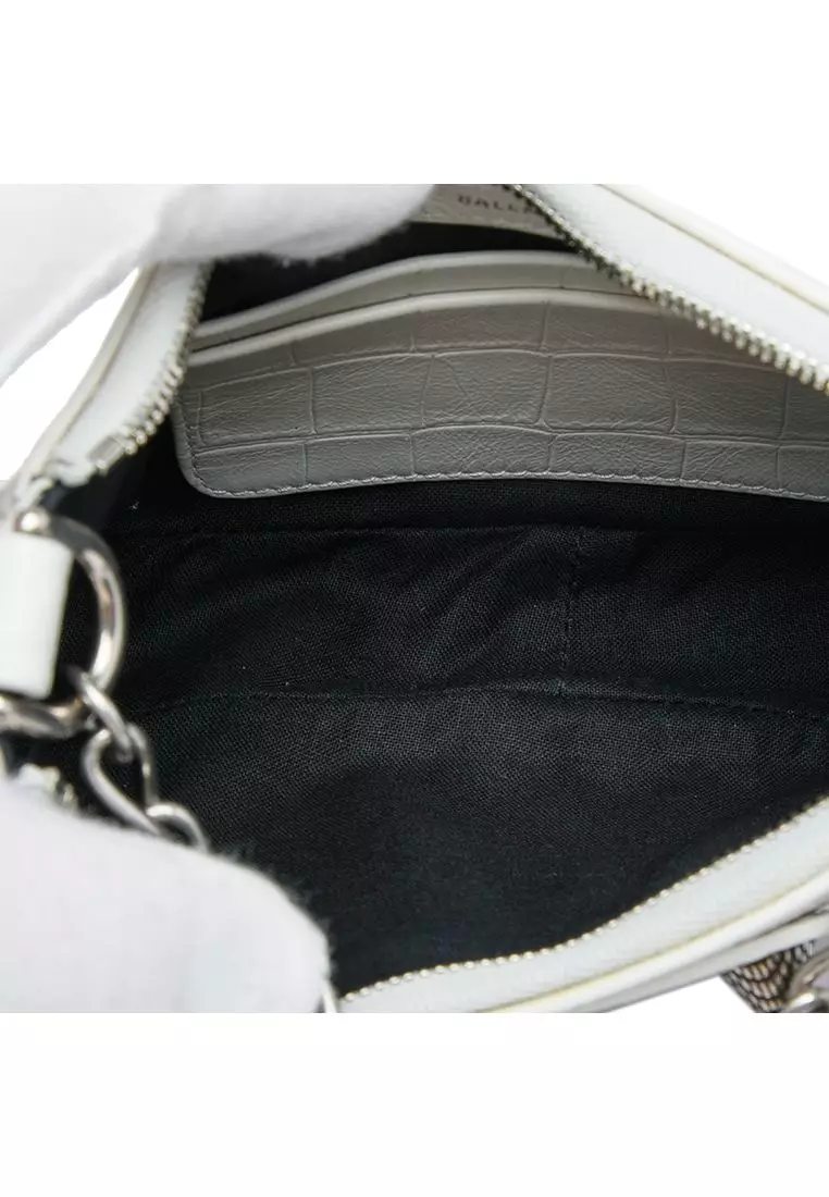 Pre-Loved Balenciaga Mini Embossed Leather Motocross Le Cagole