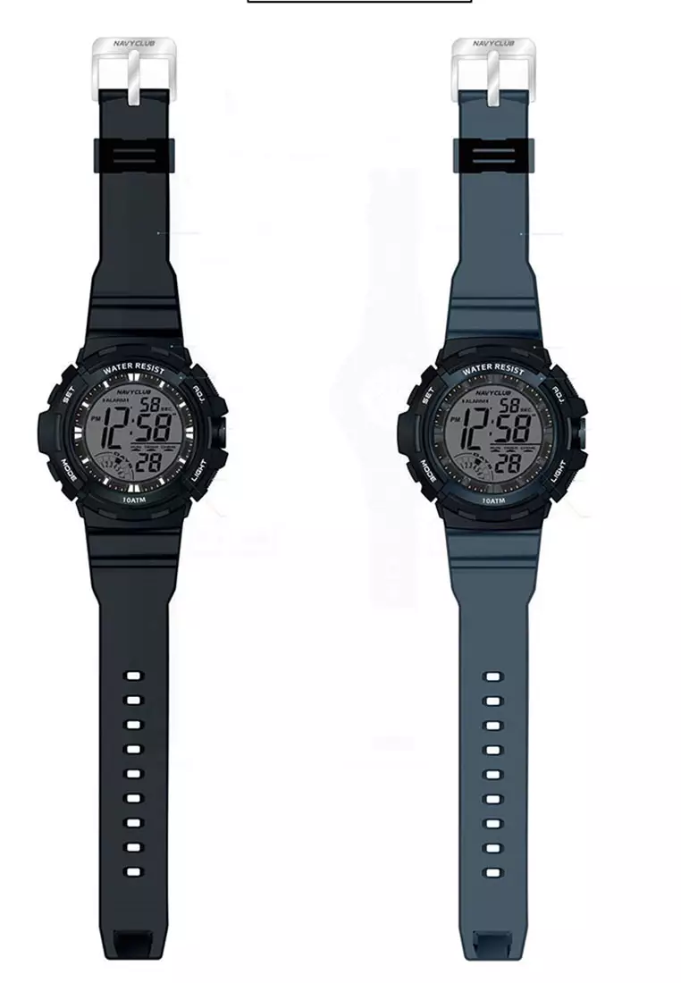 Navy Club Thunder Jam Tangan Digital Pria - Digital Watch