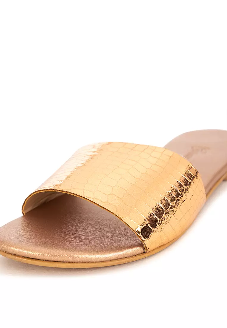 Metallic Flat Slides