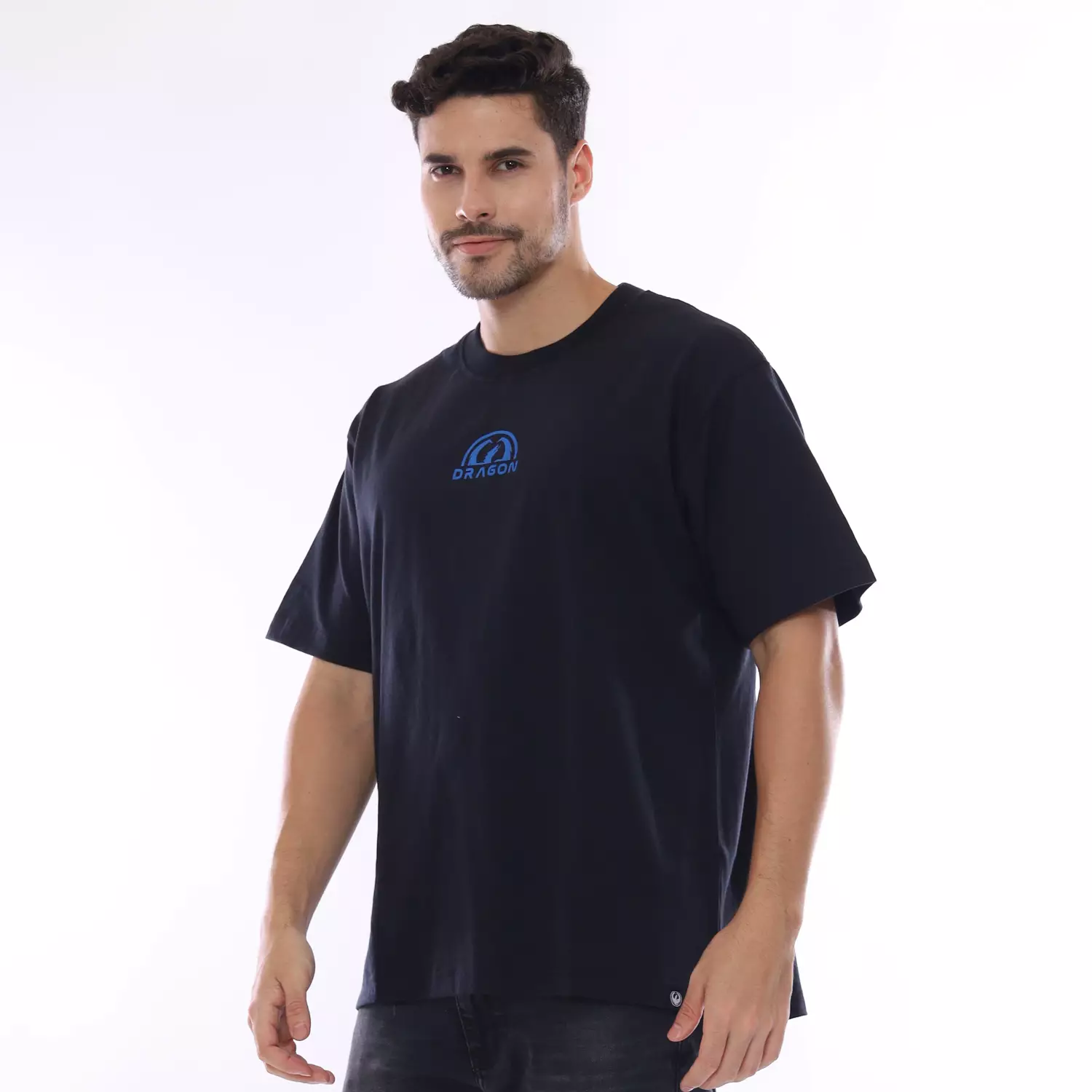 Dragon Kaos Lengan Pendek Pria Nasaparody Oversize Planet Surf