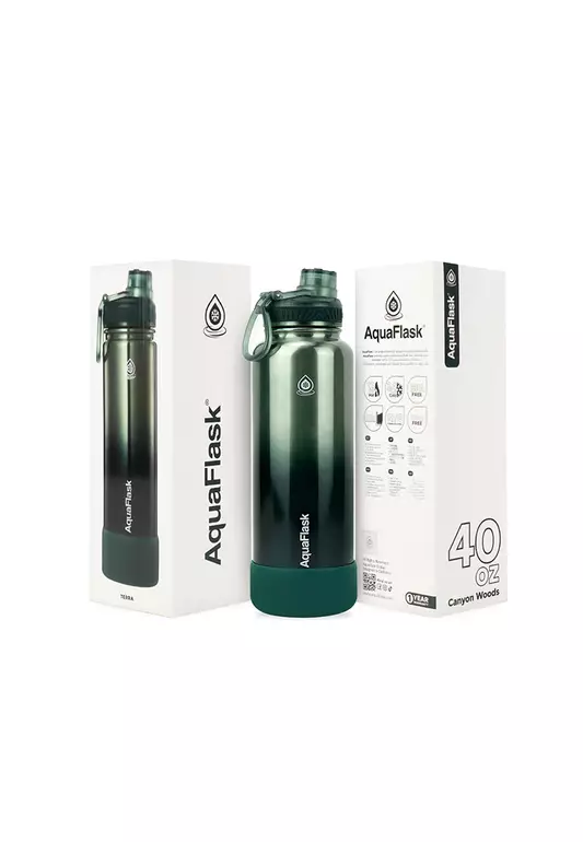 40oz Canyon Woods Terra Vacuum Insulated Stainless Steel Drinking Water Bottle