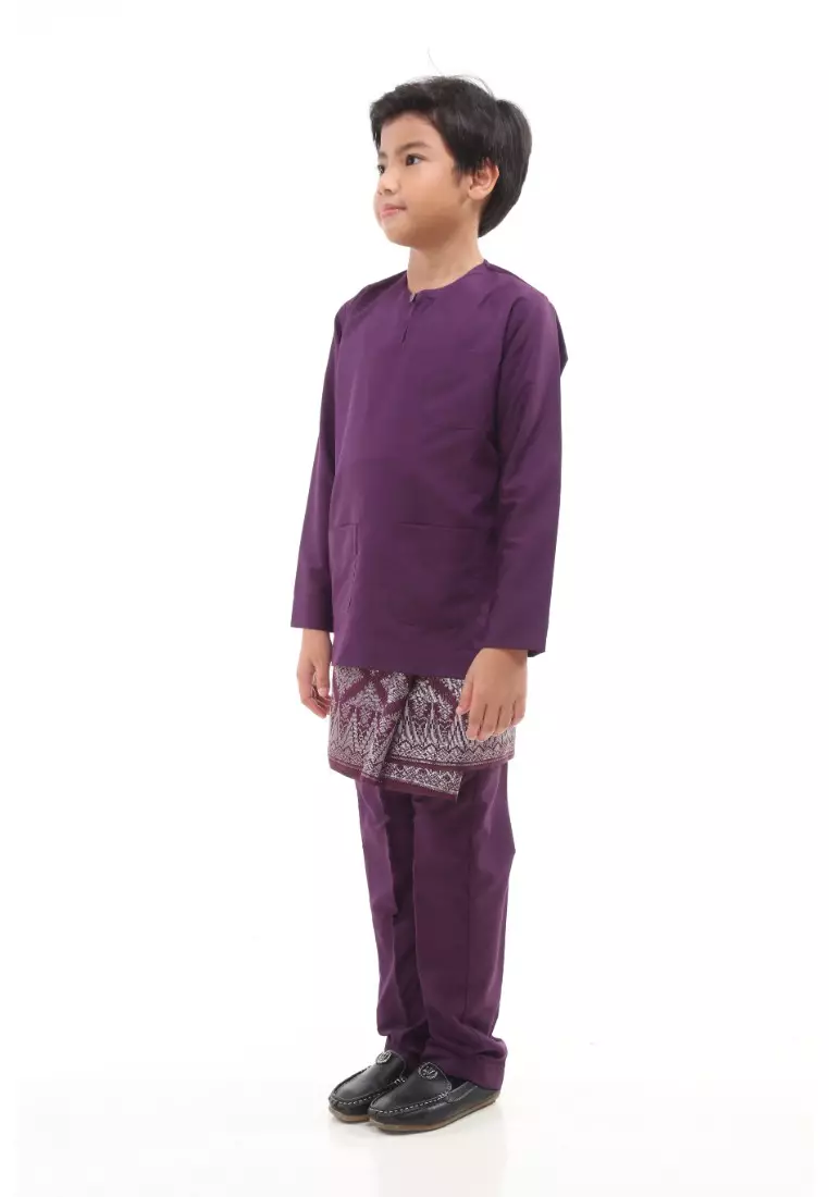Baju Melayu Moden Teluk Belanga For Kids
