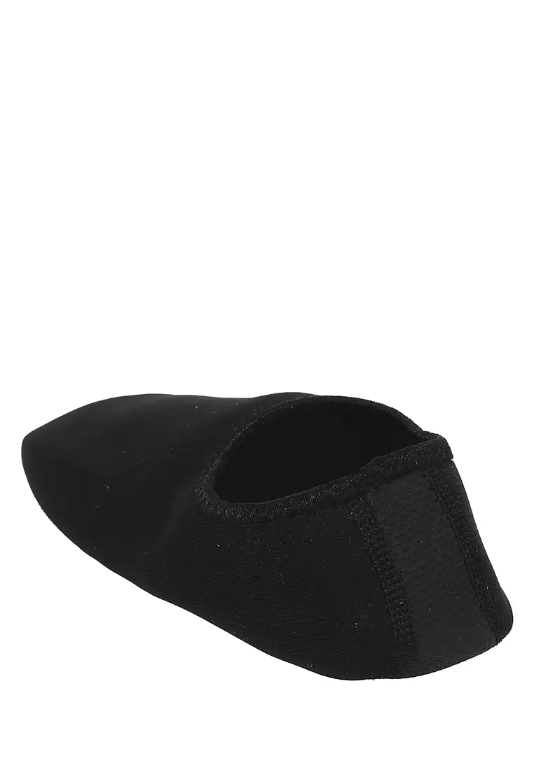 Otse Sepatu Pantai Slip On Pria & Wanita Aqua Beach Slippers Light Weight Material Rubber ORIGINAL - Black