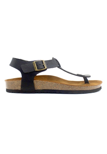 SoleSimple black Oxford - Black Leather Sandals & Flip Flops 76FCBSHC8CA62FGS_1