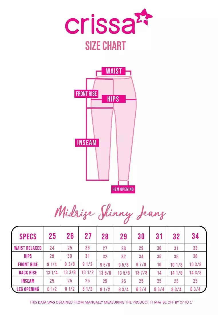 Midrise Skinny Jeans