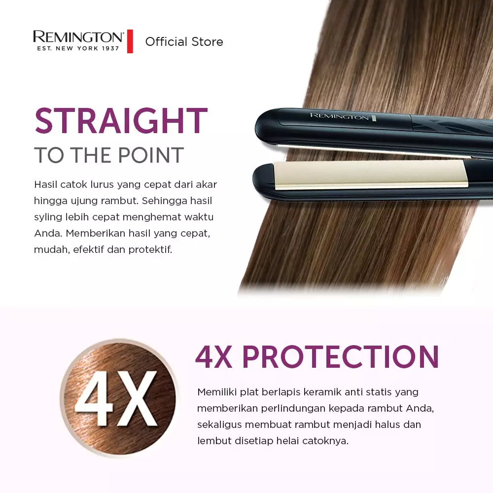 Paket Remington Catokan S3500 - Pengeriting Rambut 3in1 CI97MS3