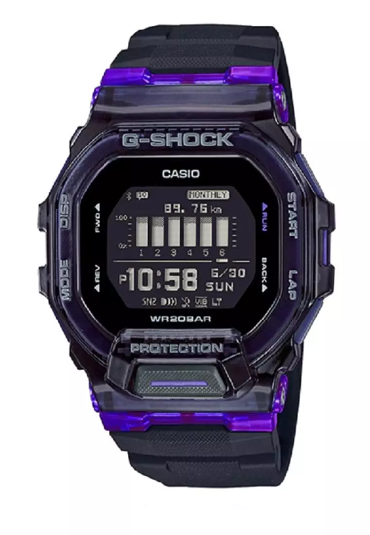 Purple g shock mens outlet