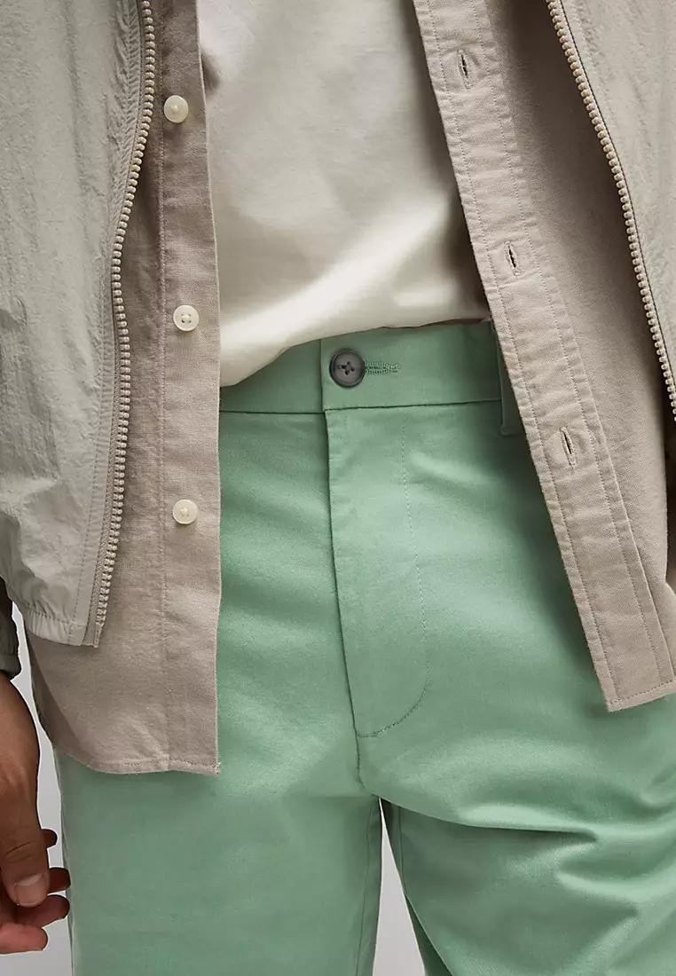 Regular Fit Stretch Chino Shorts