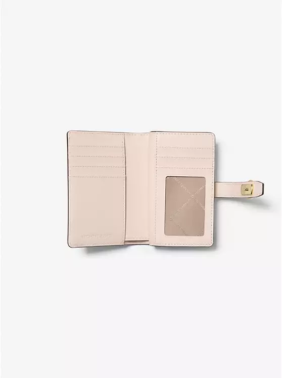 Michael Kors Greenwich Medium Signature Logo Zip-Around Wallet