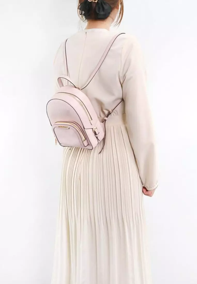 Mk mini backpack pink hot sale
