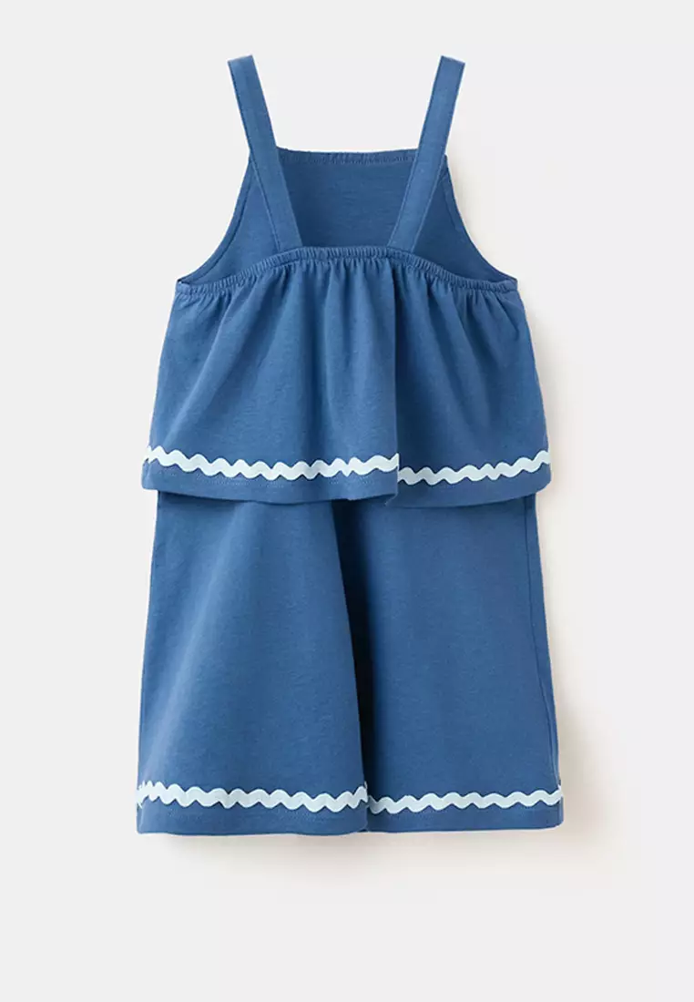 MANGO BABY Short Dress With Scalloped Detail 2026 | Buy MANGO BABY Online