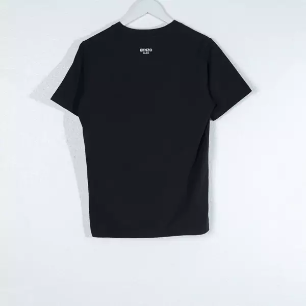 Kaos KENZO PARIS POCKET BOKE FLOWER RED GREEN BLACK TSHIRT 100% ORIGINAL