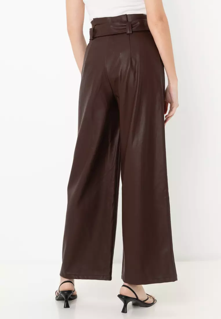 Lily's Trousers With Buckle Belts