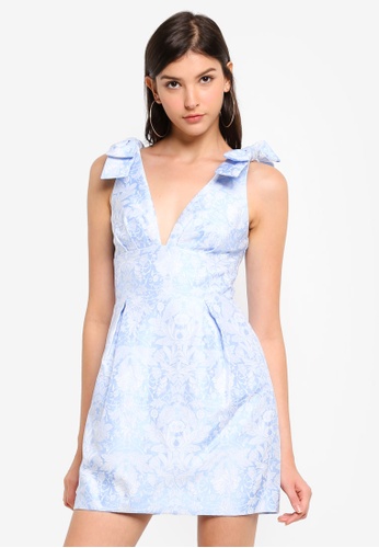 forever new blue dress