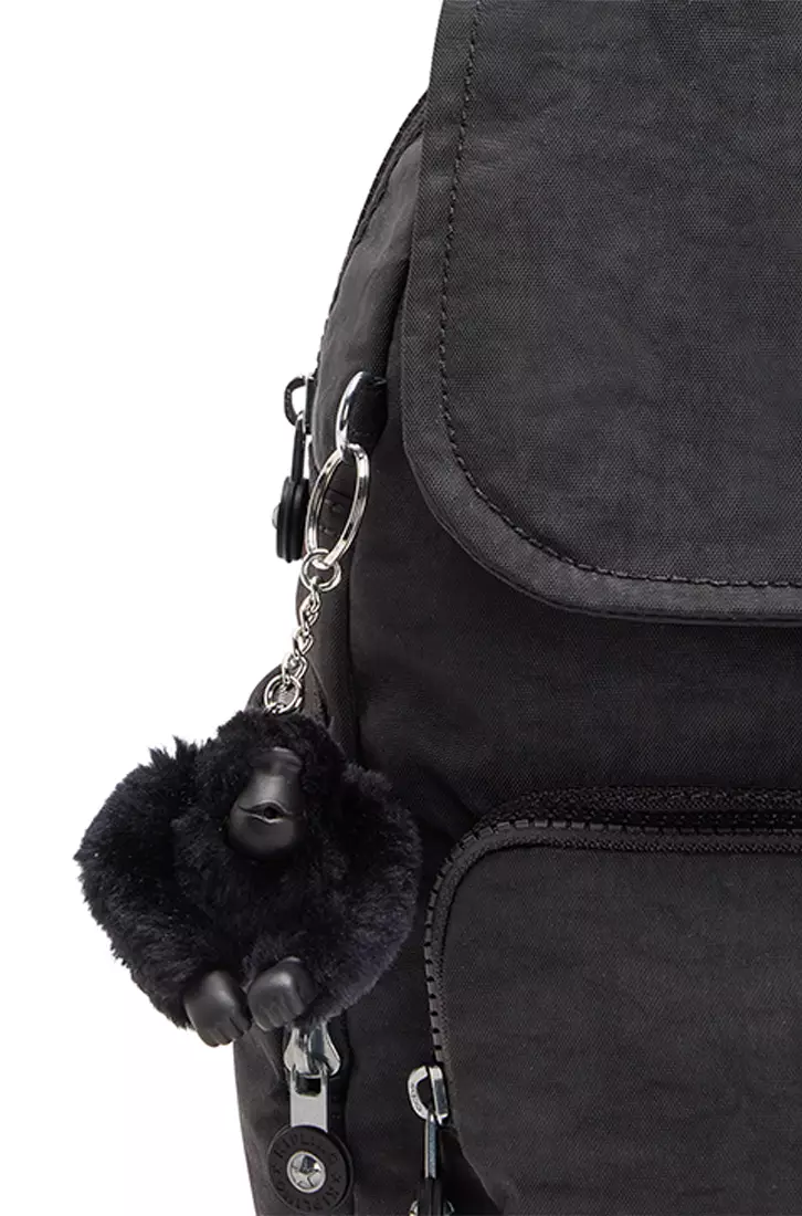 CITY ZIP S Black Noir Backpack