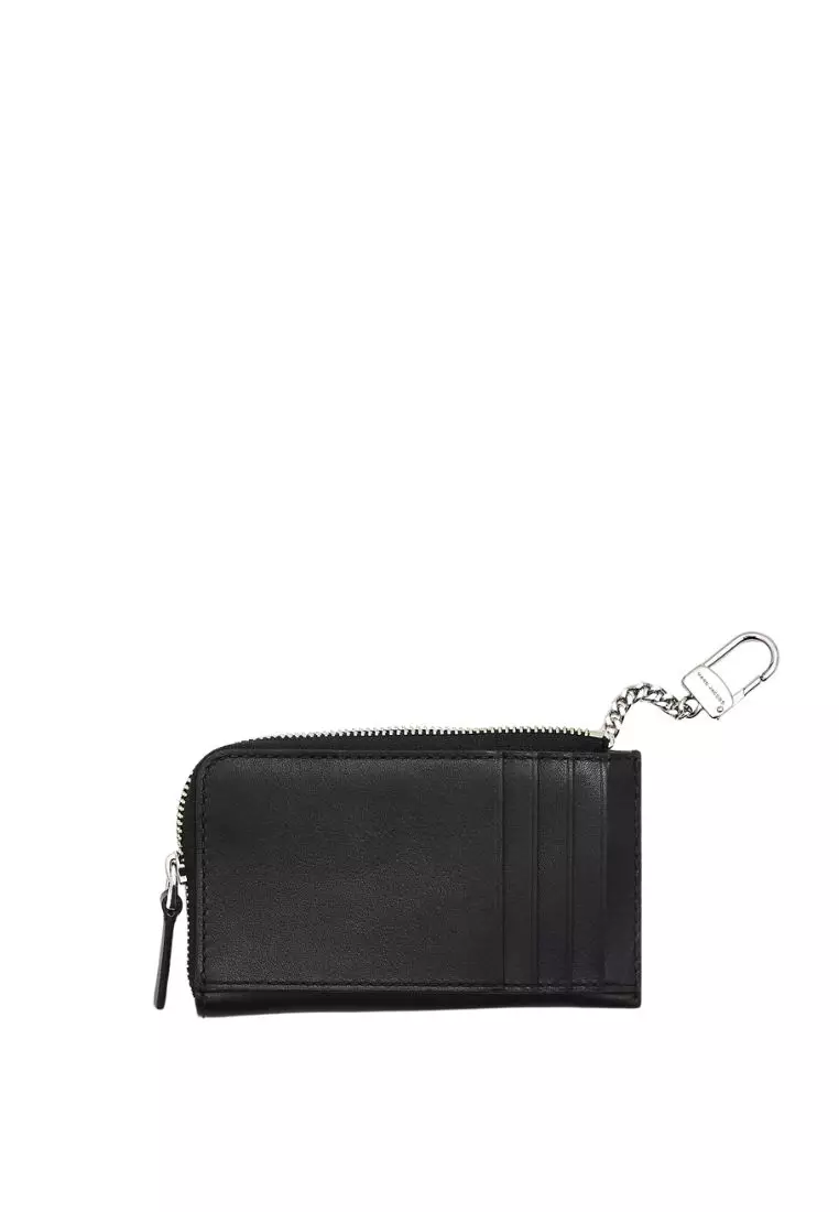 The Covered J Marc Top Zip Multi Wallet Black