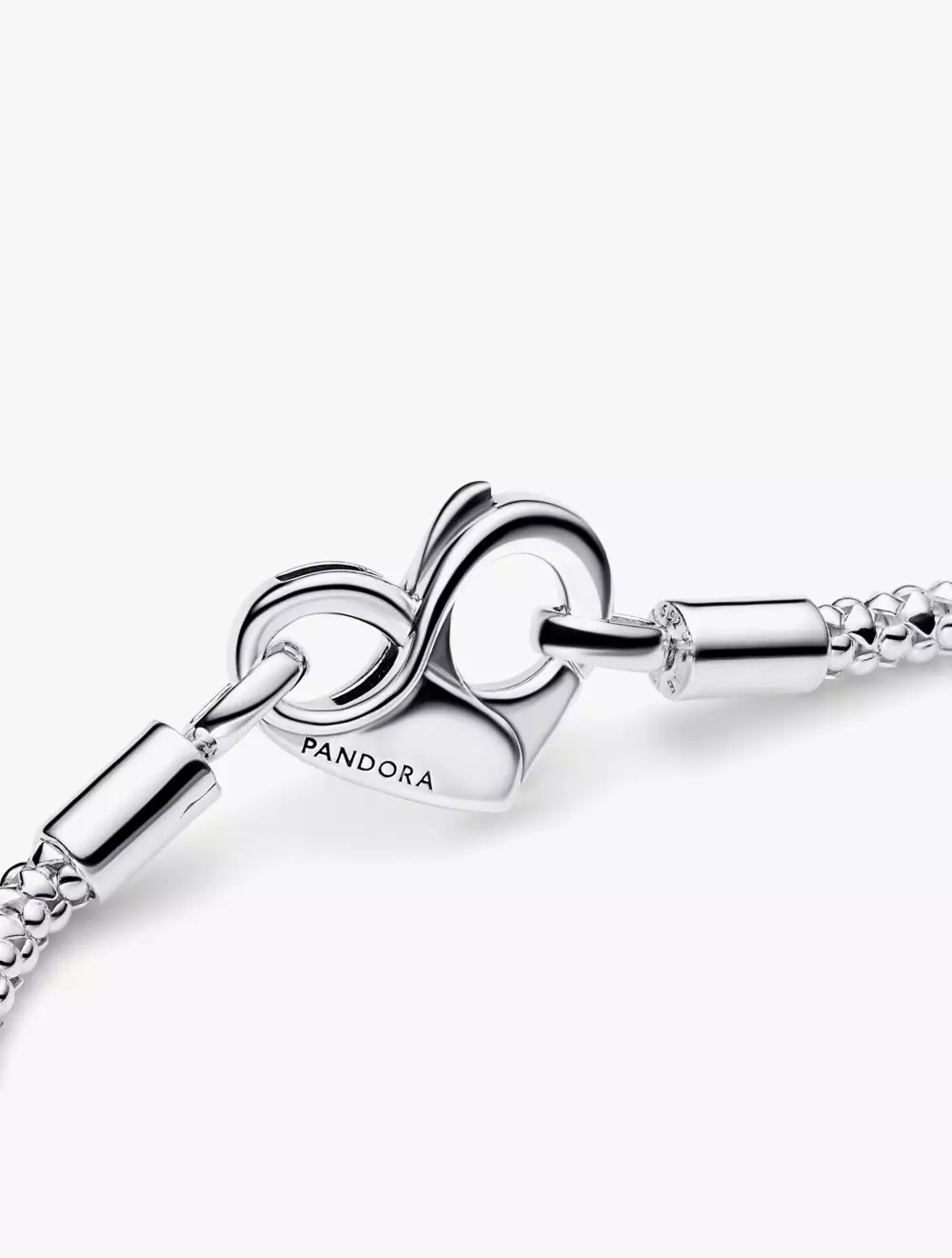Pandora Moments Studded Chain Bracelet - 17 - Silver