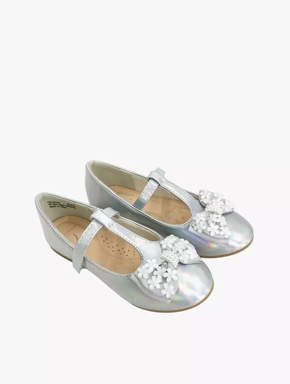 Payless Chrissie Childrens Harper Toddler MJ Flats - Iridescent_07