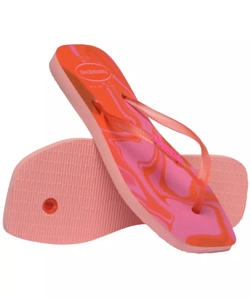 [ONLINE EXCLUSIVE] Havaianas 1106 Slim Square Jelly Blossom - Sandal Wanita