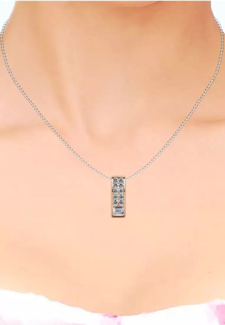 ( Multi ways ) Sophie Pendant - Kalung Crystal Swarovski by Her Jewellery