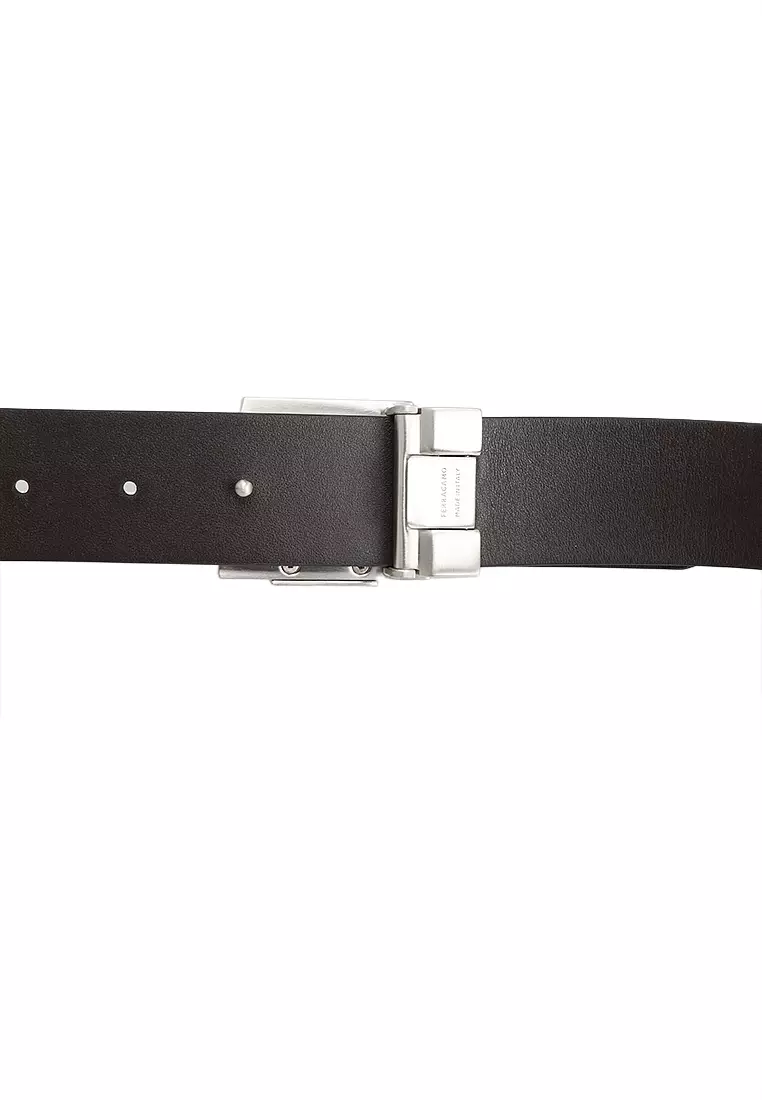 Gancio Square Buckle Belt (ct)