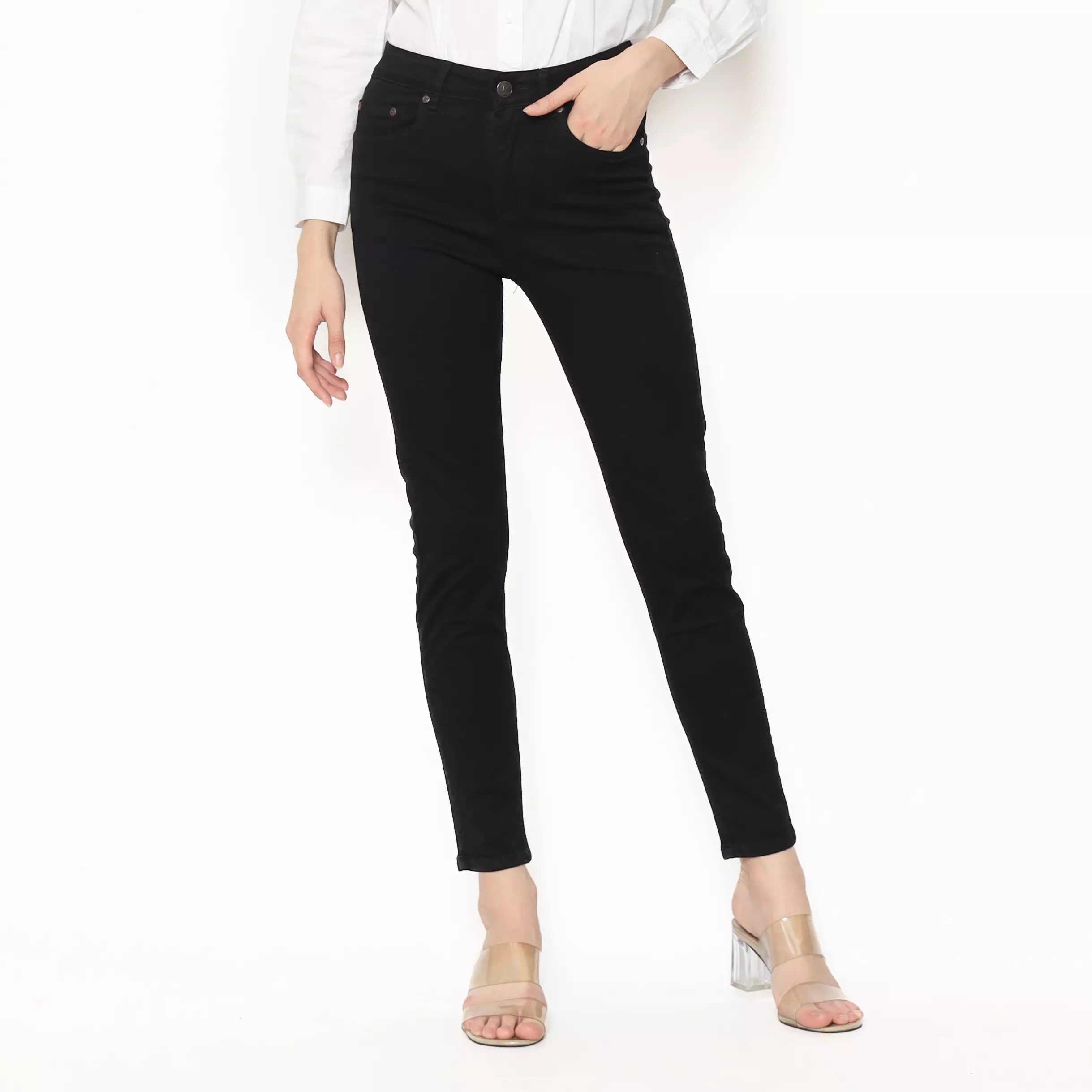 Rodeo - Jeans Wanita - Cadenza Jeans - Black