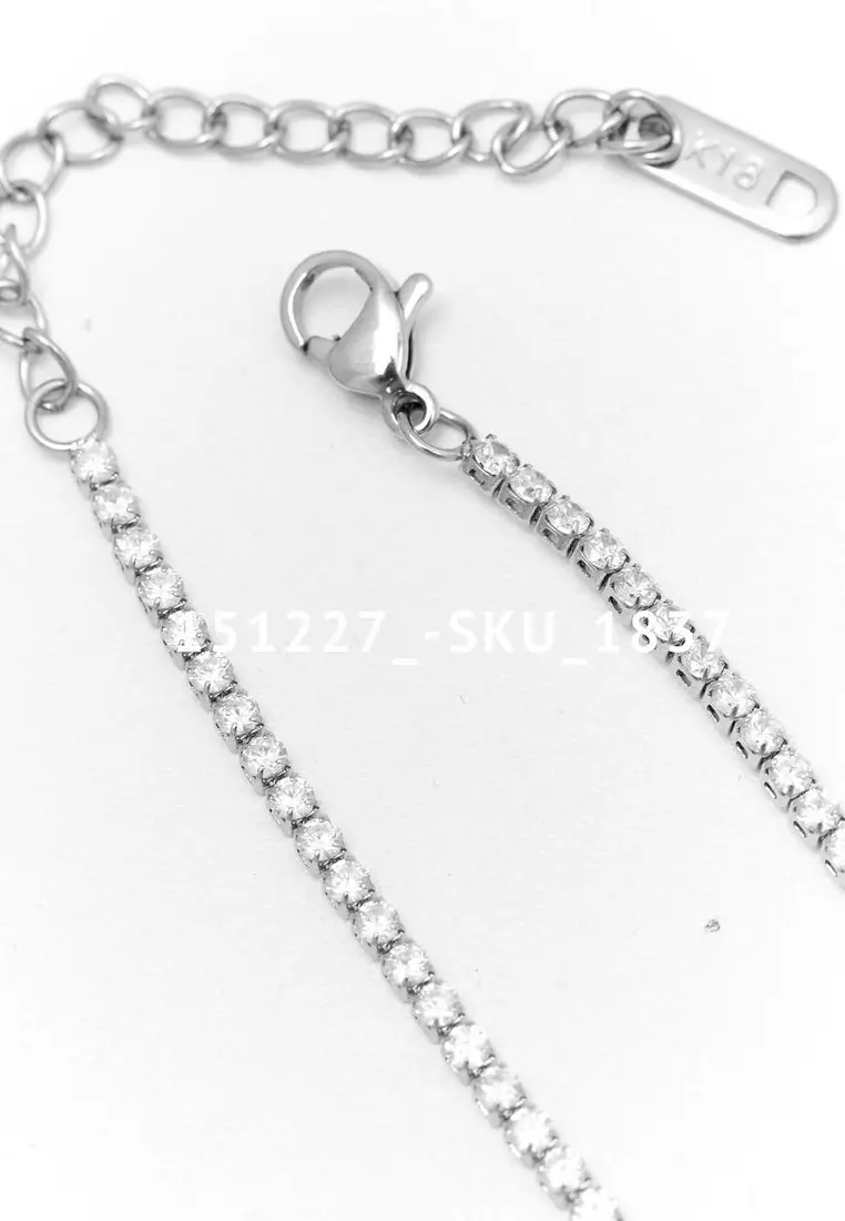 Gmn Tennis 01 Bracelet - Silver
