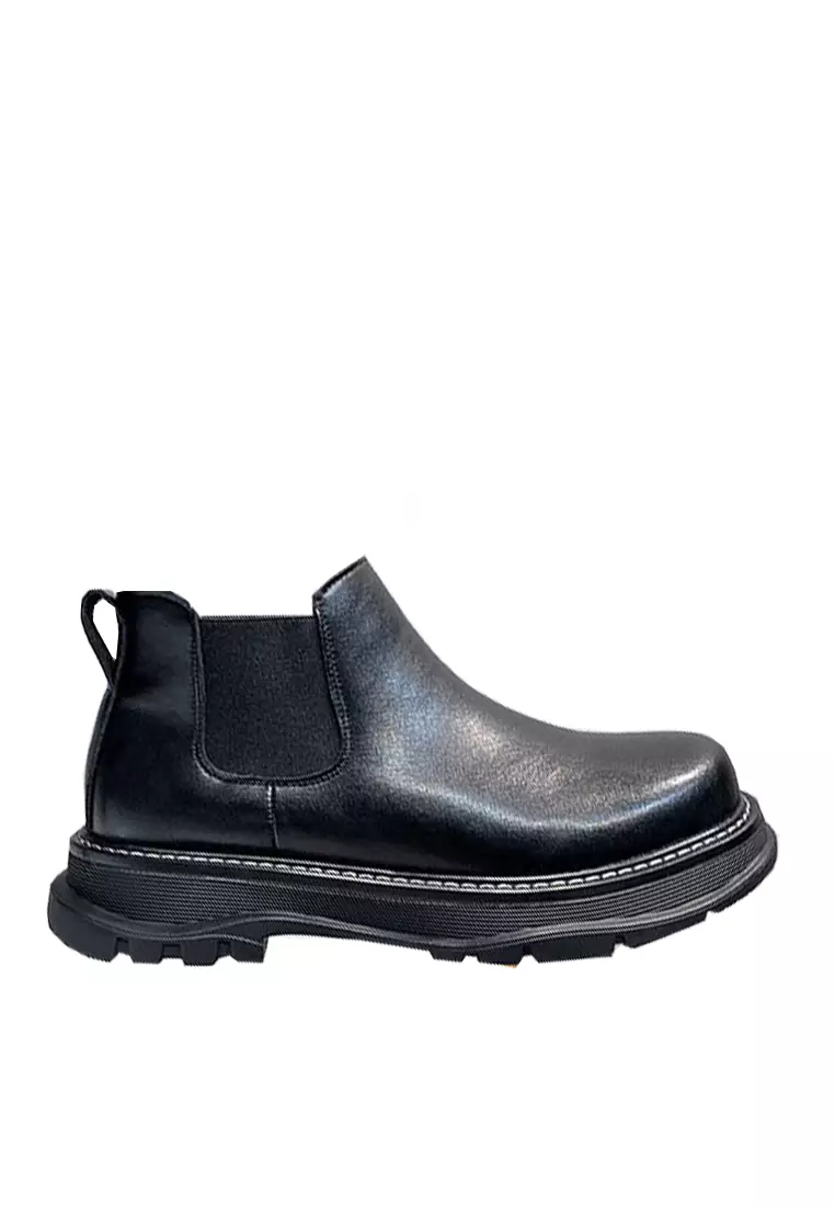 Discount on Twenty Eight Shoes  shoes - SKU: VANSA Fashion Synthetic Leather Chelsea Boots VSM-B2057