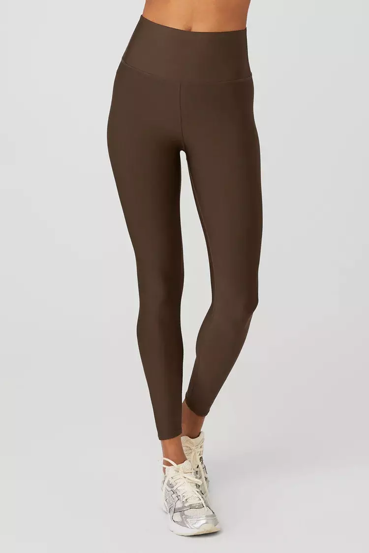 ALO 7 8 HIGH WAIST AIRLIFT LEGGING Espresso