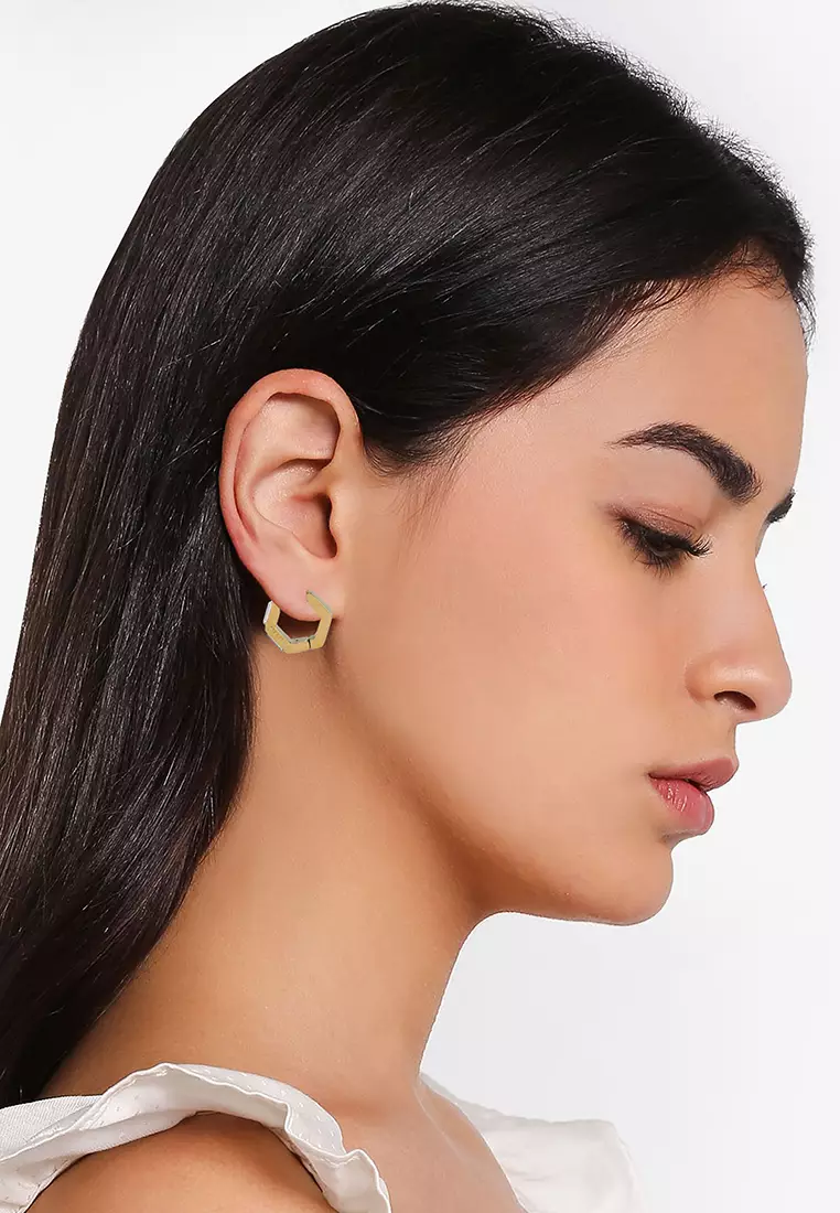 Buy Guess Huggie Me Earrings 2024 Online ZALORA Singapore